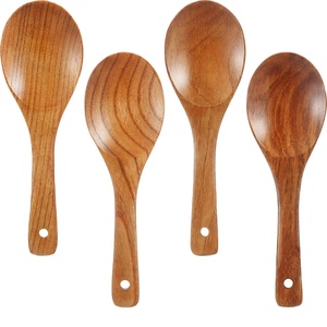 Cuchara de servir arroz de madera Cuchara Cocinar para tamaño personalizado y precio barato con la mejor pieza pulida - Product Image 1