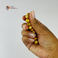 PALO SANTO-pulsera de cuentas, con cuentas, sostenible, de Perú