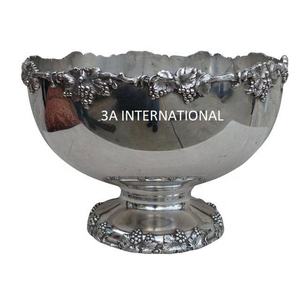 Vaisselle attrayante utilisation de la restauration servant un bol en métal pour le restaurant bol de service de fruits décoratif de table meilleure vente - Product Image 1