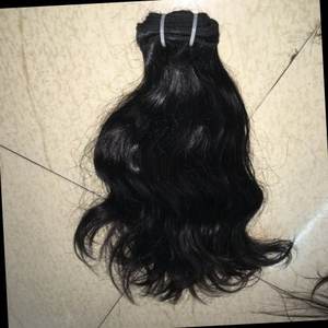 South Virgin Pure 100% <b>Real</b> Indian Straight <b>Human</b> <b>Hair</b> <b>Extensions</b> Raw 100% Authentic <b>Hair</b> <b>Extensions</b> - Product Image 2