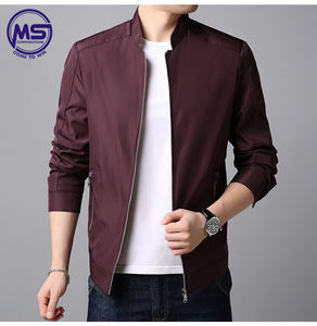 Chaqueta cortavientos de moda de primavera y otoño para hombre de alta calidad, gabardina informal de negocios con cuello levantado para invierno - Product Image 3