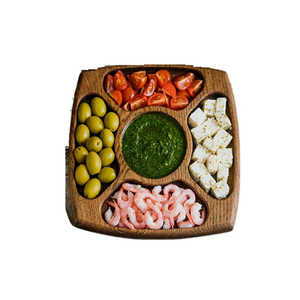 Bestest Quality <b>Wooden</b> Food Serving Plate Fancy Design Customized Shape And Size Dry Fruits Plate For Hot Sale - Product Image 2