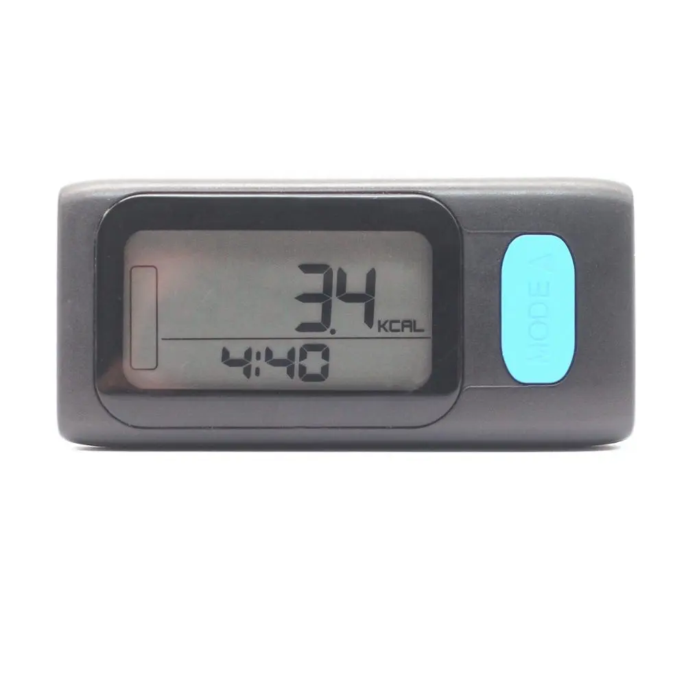 High Quality 3D Motion Sensor Super Big Display Digital Pedometer Step Counter