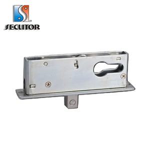 Cerradura de Seguridad para Puerta de Vidrio con Riel Inferior de Perfil Europeo - Product Image 5
