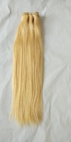 613 Rambut Pirang Virgin Remy Bundel Lembut Bergelombang Alami India Berkilau Bebas Kusut Deep Kinky Loose Premium Ekstensi Rambut Manusia Super Double