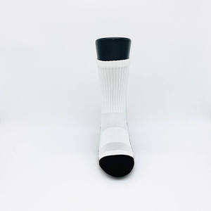 Polyester Cotton Nhanh Chóng Khô Thể Thao Màu Trắng Phong Cách Vớ Trống Với Vòm Hỗ Trợ - Product Image 3