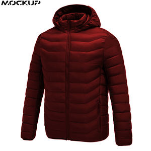 2025 gran oferta chaquetas acolchadas con calefacción abajo de algodón cálido invierno hombres chaqueta con capucha - Product Image 4