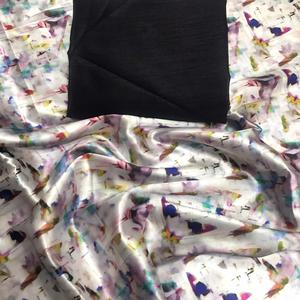 Último diseñador indio Katam Saree para mujer fiesta y boda desgaste Georgette seda con algodón Lino bordado trabajo blusa - Product Image 1