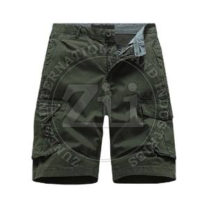 กางเกงขาสั้นคาร์โก้สำหรับผู้ชายดีไซน์ตามสั่งรูปแบบใหม่ลายพื้นเป็นมิตรกับสิ่งแวดล้อมมีบริการ OEM - Product Image 3