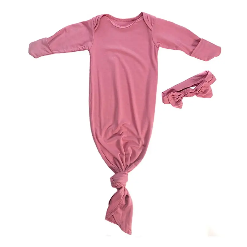 Лучшее детское спальное платье из 100% хлопка, новейшая цветная детская одежда, спальный мешок с подходящими облегающими шапочками