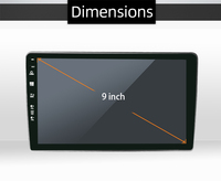 Autoradio multimédia pour voiture avec système Android 11 intégré, écran 9 pouces, image de recul, lecteur DVD GPS pour Audi A4L