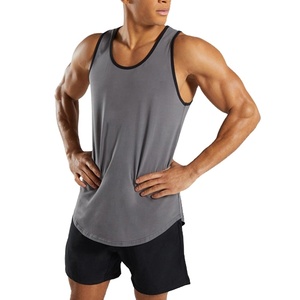 Camiseta sin mangas de algodón para hombre, ropa de gimnasio personalizada, 2022 - Product Image 2
