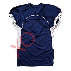 Conjunto de uniforme de fútbol americano para adultos hecho a medida de excelente calidad directo de fábrica al por mayor-transpirable con mangas cortas sublimadas - Product Image 2