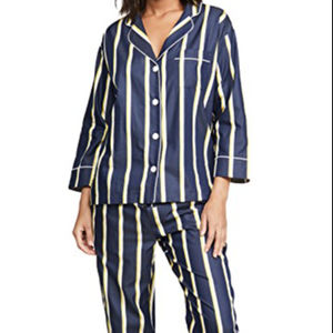 Conjunto de Pijama Largo de Algodón para Mujer, Talla Grande, Diseño Moderno, Dulce y Natural, para Dormir - Product Image 1