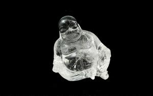 Bouddha léchant, cristal pour guérison, bouddha spirituel, cristal, accessoire spirituel, tous naturel - Product Image 4