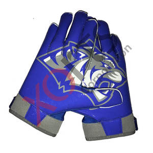 Gants récepteurs de football professionnels Gants récepteurs avec logo personnalisé Gants de football fabriqués au Pakistan - Product Image 4