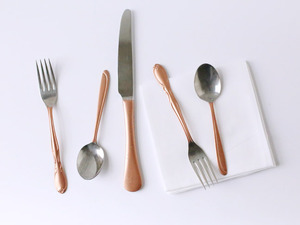 Brushed Gold Cutlery <b>Set</b> - Product Image 4