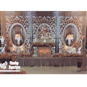 กรอบฉากหลังเวทีงานแต่งงานสไตล์ปัญจาบ,แผงฉากหลังสำหรับซิกข์งานแต่งงาน - Product Image 1