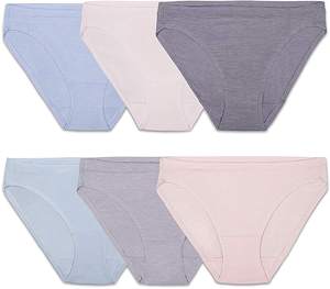 กางเกงในผู้หญิงผ้าฝ้ายเอวกลาง ยืดได้ ทรงบิกินี่ เซ็กซี่ ถักลายปักเรียบ สีพื้น ใส่สบาย ระบายอากาศได้ดี - Product Image 4