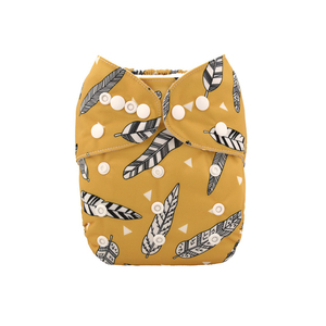 Couches pour bébé 100% coton biologique, couches en tissu pour nouveau-né - Product Image 1