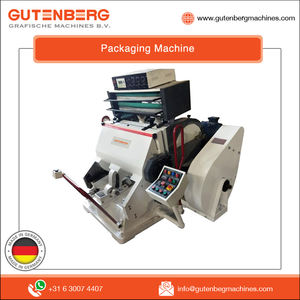 การปรับความดันเกรดอัตโนมัติตัดเจาะลายนูนและเครื่องบรรจุภัณฑ์Creasing - Product Image 4