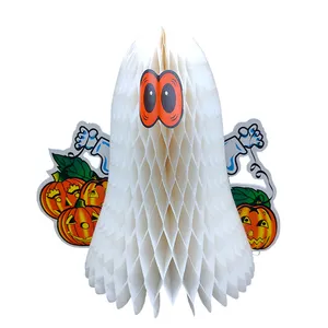 Honeycomb paper ghost for Halloween CE-6011