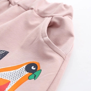 Ensemble de pantalons décontractés sweatshirt imprimé personnalisé pour filles, 2 pièces, écoresponsable, à manches longues, pour bambins, vêtements de printemps et d'automne quotidiens - Product Image 5