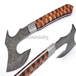 Combinaison de poignées en bois de Rose, incroyable, Axe fait à la main (Smk1409), 1 pièce - Product Image 2