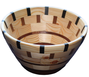 Set of 4 Handmade Pure <b>Wood</b> <b>Fruit</b> and Salad Serving Bowls Premium Quality Round Shape Ideal for Sweet Bowls - Product Image 2