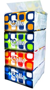 Papel de seda Facial, paquete de 220 hojas, color blanco - Product Image 3