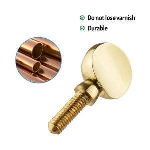 5 pièces en laiton Sax cou vis de serrage Saxophone pièces de rechange <span class=keywords><strong>cuivre</strong></span> fixation cou récepteur serrage attacher vis Univer - Product Image 3