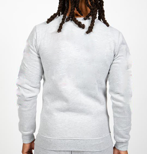 Logo personnalisé Col Ras Du Cou À Manches Longues Plaine Pull Sweatshirts Pour Hommes Hoodies Drop Shoulder No Strings Heavy Oversized Men Hoodie - Product Image 1