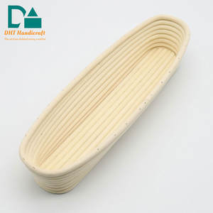 Baguette longue en rotin blanc naturel douane Dimension maison boulanger panier à pain panier d'épreuvage - Product Image 4