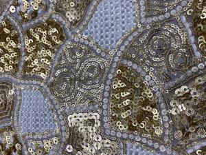 ชุดเดรสแต่งงานผ้าจอร์เจียแบบถักปักเลื่อมสำหรับเด็กผู้ชายเด็กผู้หญิงระบายอากาศได้กระเป๋าตกแต่งบ้านน้ำหนักเบา - Product Image 2