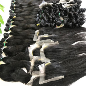 2023 tendance 100% Remy cambodgien cheveux trame Vietnam naturel droit cheveux humains bruts dans sa couleur naturelle - Product Image 2