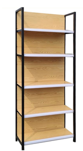 Rak <span class=keywords><strong>Display</strong></span> Kayu Klasik Kelas Atas untuk Toko Serba Ada, Rak Gondola Supermarket Logam - Product Image 5