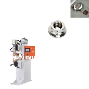 Thermoformed sheet car parts flange nut spot welding machine