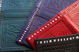 Cartera de Cuero Genuino Marroquí Unisex, Hecha a Mano, 10 Opciones Personalizadas Disponibles, Opción OEM para Bolsos de Hombro para Mujer - Product Image 2