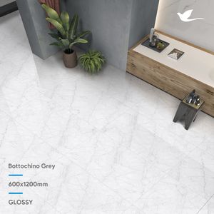 Carreaux de sol de salon en porcelaine émaillée, qualité supérieure, 600x1200mm 200x1200mm 600x600mm - Product Image 3