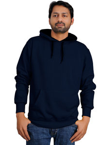 Sweats à capuche pour hommes personnalisés, respirants, imperméables et coupe-vent, en tissu tricoté durable coton/polyester, faible MOQ, service OEM en stock - Product Image 3