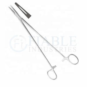 Soporte de aguja de acero inoxidable manual Masson, instrumentos quirúrgicos, equipo médico, juego de instrumentos - Product Image 3