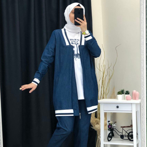 Nouvelle saison femmes vêtements islamiques Abaya caftan tunique dubaï arabe musulman mode islamique qualité turque - Product Image 1