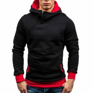Sweat-shirt à capuche en polaire surdimensionné pour homme avec fermeture éclair, coupe et couture, uni, teinture unie, pour la saison hivernale, personnalisable, marque privée - Product Image 5