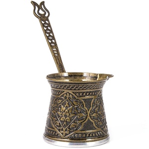 หม้อกาแฟตุรกีแบบดั้งเดิมชุด3สีบรอนซ์ - Product Image 6