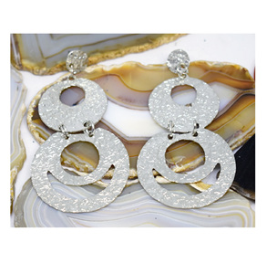 Pendientes de fiesta de playa de verano chino 2026, joyería, pendientes redondos de Navidad, pendientes redondos rojos con cuentas, joyería - Product Image 1