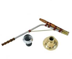 Cachimba de latón Vintage, alta calidad, precio al por mayor - Product Image 3