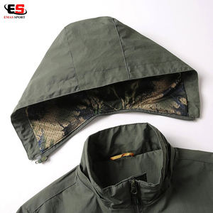 Nueva Chaqueta Softshell para Hombre, Estilo Urbano, Táctica, Cortavientos, con Capucha, para Otoño y Primavera - Product Image 4