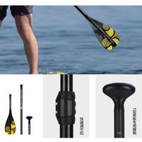 Paddle — pagaie de Kayak en Fiber de carbone pour supérieure, accessoire pour gonflage de planche, de Rafting, accessoire de Kayak