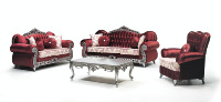 Ensemble de canapés Chesterfield - Modulaire, avant-gardiste, moderne, écologique, en bois massif, meubles de salon, design classique, notre best-seller