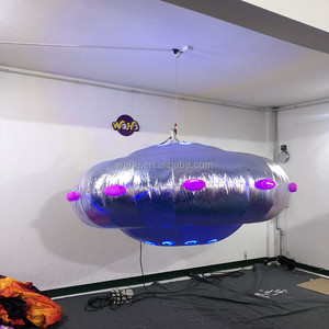 Dẫn chiếu sáng bơm hơi khổng lồ <span class=keywords><strong>UFO</strong></span> mô hình PVC quảng cáo Inflatable bay <span class=keywords><strong>UFO</strong></span> Inflatable treo <span class=keywords><strong>UFO</strong></span> cho quảng cáo - Product Image 3